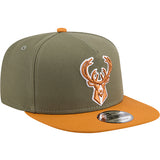 New Era 9Fifty A-Frame 2-Tone Color Pack Milwaukee Bucks Snapback Hat-right