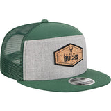 New Era 9Fifty Seven-Panel Cork Milwaukee Bucks Snapback Hat-right