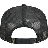 New Era 9FIfty Seven-Panel Outdoor Milwaukee Bucks Snapback Hat-back