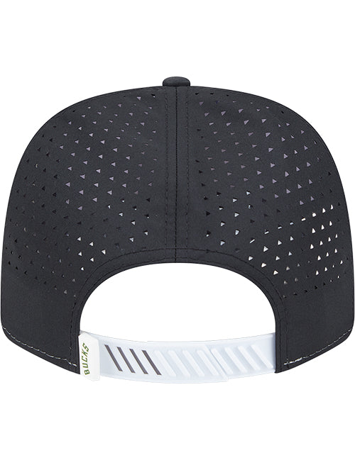 New Era 9Seventy Established Patch Milwaukee Bucks Snapback Hat-Back