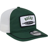 New Era Emblem Patch Golfer Milwaukee Bucks Adjustable Hat-right
