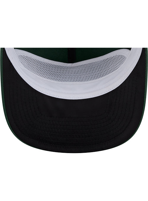 New Era Emblem Patch Golfer Milwaukee Bucks Adjustable Hat-UV