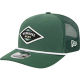 New Era 9Seventy Team Green Milwaukee Bucks Snapback Hat