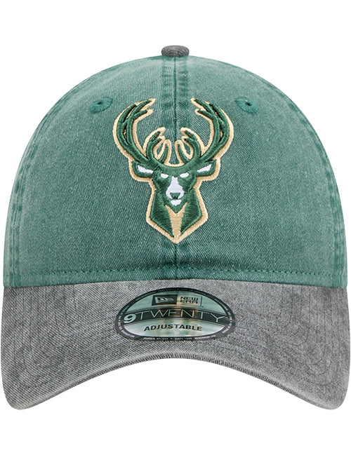 New Era 9Twenty Select Milwaukee Bucks Adjustable Hat-front
