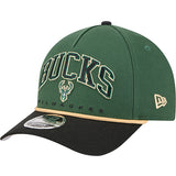 New Era 9Forty Arch M-Crown Milwaukee Bucks Adjustable Hat-left