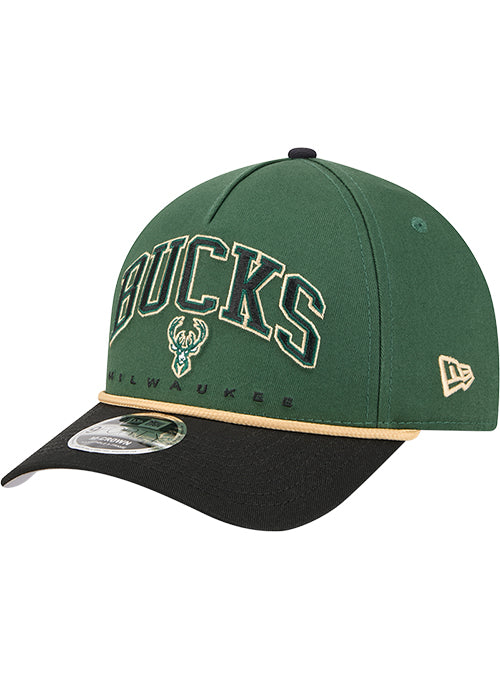 New Era 9Forty Arch M-Crown Milwaukee Bucks Adjustable Hat-left