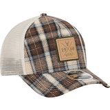 New Era 9Forty M-Crown Plaid Mesh Milwaukee Bucks Snapback Hat-right
