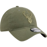 New Era 9Twenty Color Pack Olive Milwaukee Bucks Adjustable Hat-right