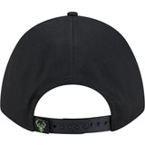 Women's New Era Metallic 9Forty M-Crown Milwaukee Bucks Adjustable Hat-back