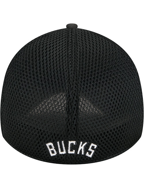 New Era 39Thirty Neo Mesh Milwaukee Bucks Flex Hat-back