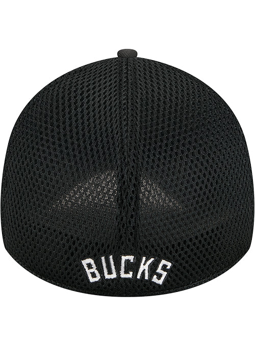 New Era 39Thirty Neo Mesh Milwaukee Bucks Flex Hat-back