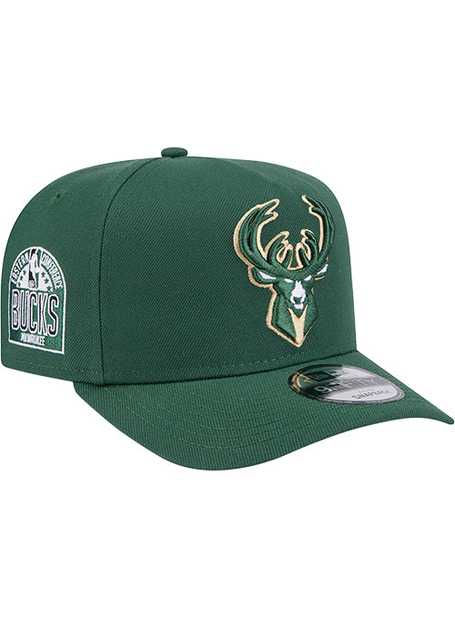 New Era 9Fifty Conference Patch Milwaukee Bucks Snapback Hat-right