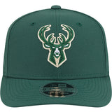New Era 9Seventy Perform Stretch-Snap Milwaukee Bucks Snapback Hat-front
