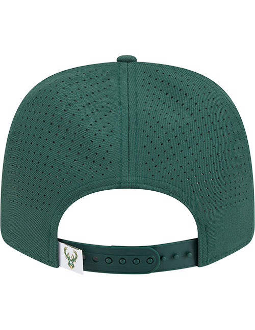 New Era 9Seventy Perform Stretch-Snap Milwaukee Bucks Snapback Hat-back