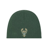 Newborn New Era Mini Bucks Fan Milwaukee Bucks Knit Hat-front