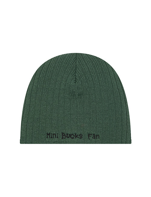 Newborn New Era Mini Bucks Fan Milwaukee Bucks Knit Hat=back