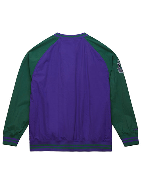 Mitchell & Ness HWC '93 Milwaukee Bucks Courts Windbreaker Pullover-back