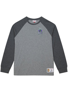 Mitchell & Ness HWC '93 Legacy Milwaukee Bucks Long Sleeve T-Shirt-front