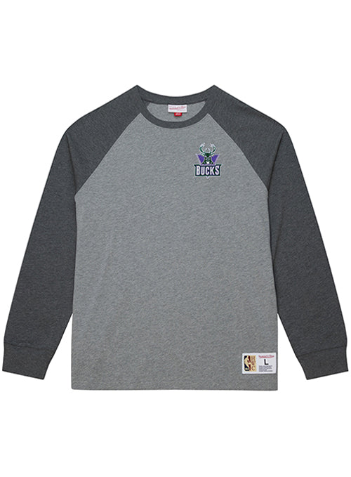 Mitchell & Ness HWC '93 Legacy Milwaukee Bucks Long Sleeve T-Shirt-front