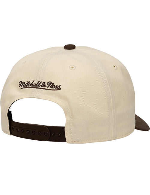 Mitchell & Ness HWC '93 Two-Tone Pro Pinch Milwaukee Bucks Snapback Hat-back