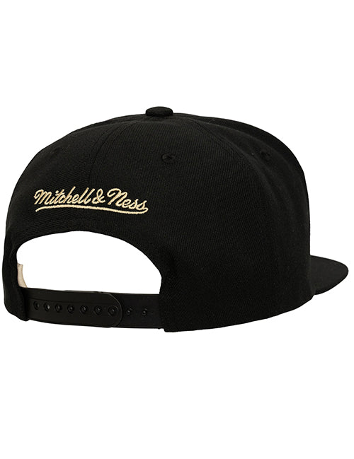 Mitchell & Ness HWC '68 Cream Script Milwaukee Bucks Snapback Hat-back