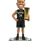 FOCO NBA 2024 Cup Champions Giannis Antetokounmpo Bobblehead-front