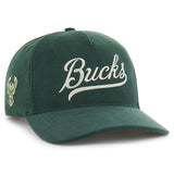 '47 Brand Golden Age Corduroy Hitch Milwaukee Bucks Snapback Hat-right
