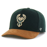 '47 Brand Golden Age Milwaukee Bucks Hitch Adjustable Hat-left