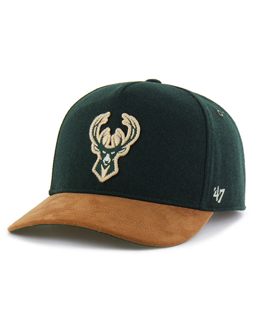 '47 Brand Golden Age Milwaukee Bucks Hitch Adjustable Hat-left