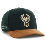 '47 Brand Golden Age Milwaukee Bucks Hitch Adjustable Hat-right