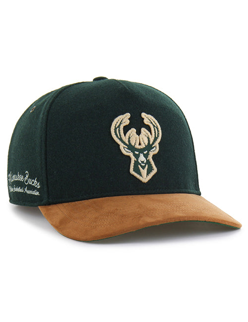 '47 Brand Golden Age Milwaukee Bucks Hitch Adjustable Hat-right