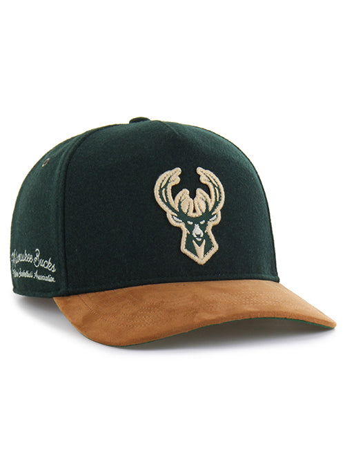 '47 Brand Golden Age Milwaukee Bucks Hitch Adjustable Hat-right