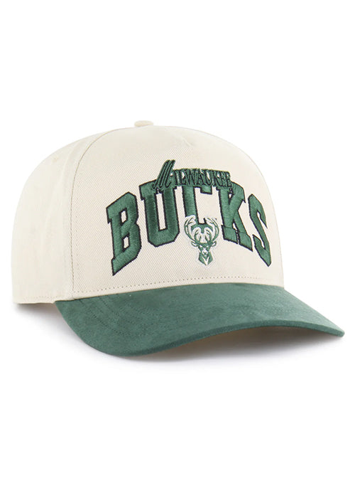 '47 Brand Crossover Basics Milwaukee Bucks Hitch Snapback Hat-right
