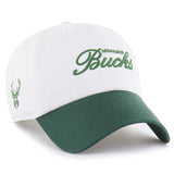 '47 Brand Crossover Basics Green Milwaukee Bucks Adjustable Hat
