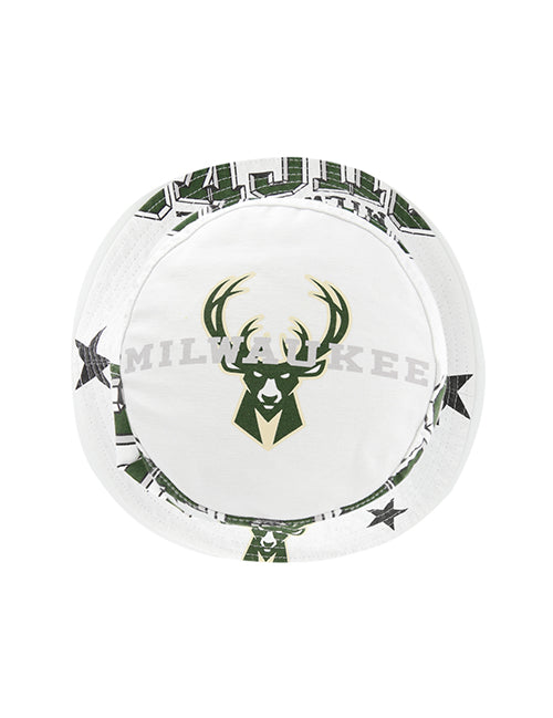 Women's '47 Brand Energize Milwaukee Bucks Bucket Hat-top