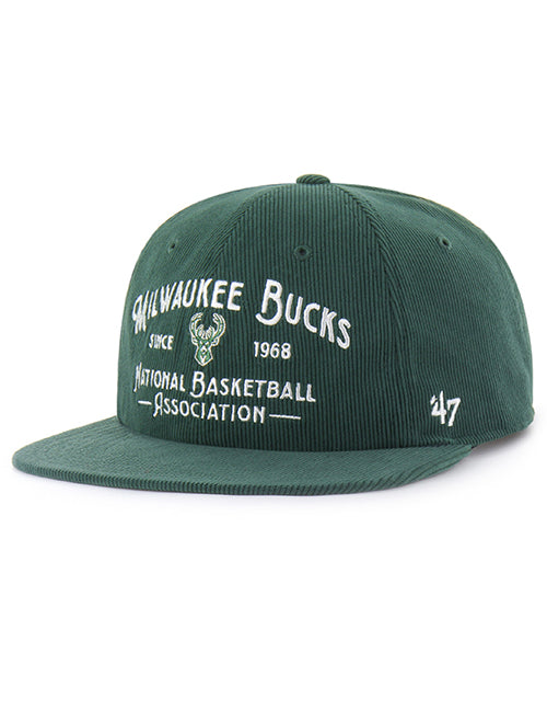 '47 Brand Whitlock Captain Milwaukee Bucks Snapback Hat-left