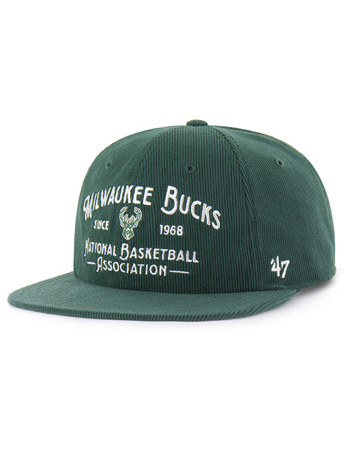'47 Brand Whitlock Captain Milwaukee Bucks Snapback Hat-left