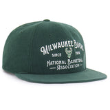 '47 Brand Whitlock Captain Milwaukee Bucks Snapback Hat-right