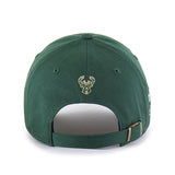 Women's '47 Brand Zoey Clean Up Milwaukee Bucks Adjustable Hat-back
