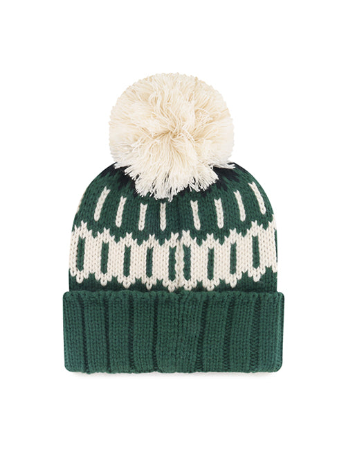 Women's '47 Brand Felicity Milwaukee Bucks Pom Knit Hat-back
