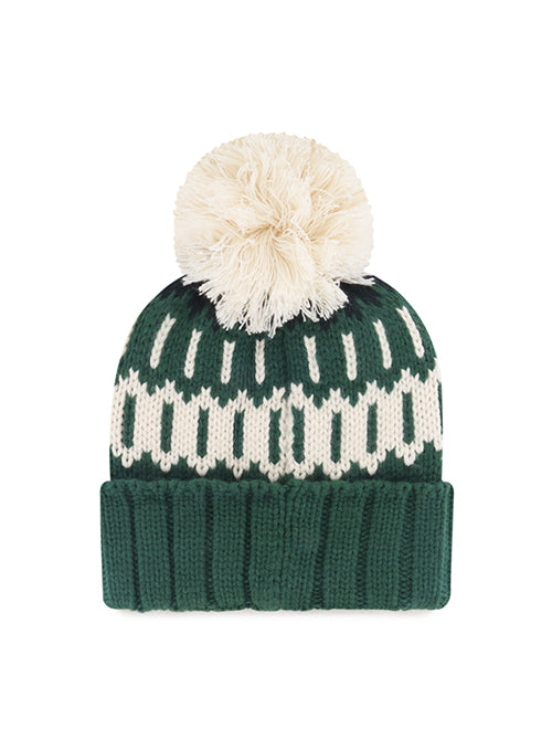 Women's '47 Brand Felicity Milwaukee Bucks Pom Knit Hat-back