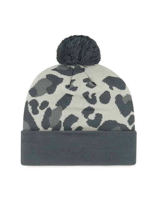 Women's '47 Brand Bagheera Milwaukee Bucks Pom Knit Hat-back