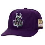 Mitchell & Ness Retro HWC '93 Milwaukee Bucks Adjustable Hat-front