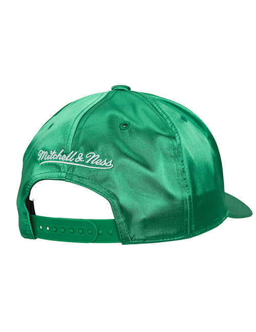 Mitchell & Ness HWC '68 Script Milwaukee Bucks Satin Snapback Hat-back