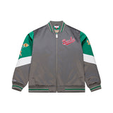 Mitchell & Ness HWC '68 Throw Back Milwaukee Bucks Satin Jacket-front