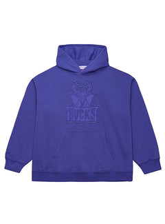 Mitchell & Ness Downtown HWC '93 Milwaukee Bucks Hooded Sweatshirt-front