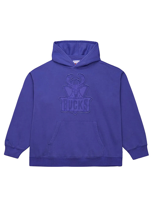 Mitchell & Ness Downtown HWC '93 Milwaukee Bucks Hooded Sweatshirt-front