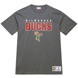 Mitchell & Ness HWC '68 Throw Back Milwaukee Bucks T-Shirt-front