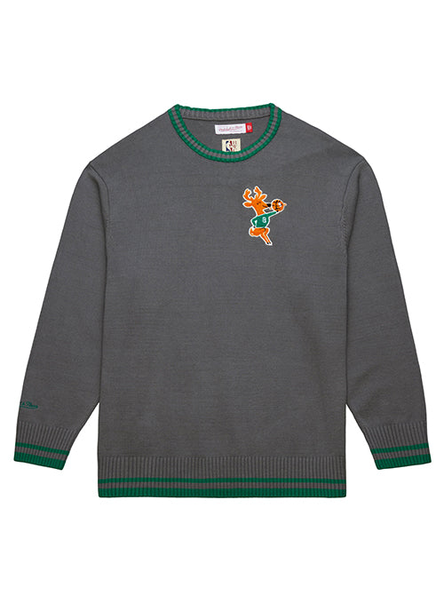 Mitchell & Ness HWC '68 Throw Back Milwaukee Bucks Sweater-front