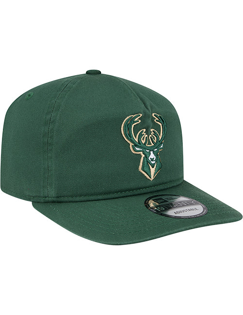 New Era 19Twenty Green Milwaukee Bucks Snapback Hat-right